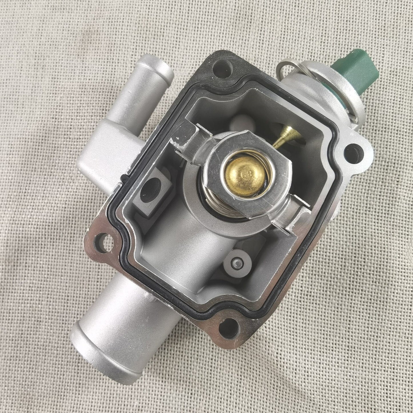 1336.Z0,1336Z0 Engine Coolant Thermostat with Housing For Peugeot Partner 206/207/307/308/1007 For Citroen C2 C3 C4 Aluminum