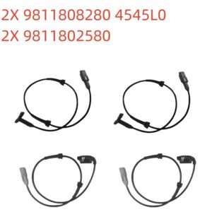 Front Rear ABS Wheel Speed Sensor 9811802580 9811808280 4545L0 454508 9659058180 For Peugeot 307 308 Citroen C4 DS4