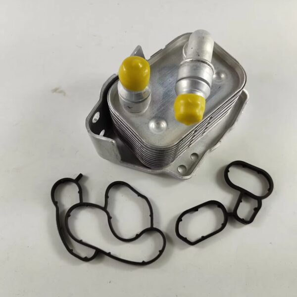 Aluminum Engine Oil Cooler For BMW E46 E60 E81 E87 E90 316i 318i 318ci 318ti X3 11427508967 - Image 2