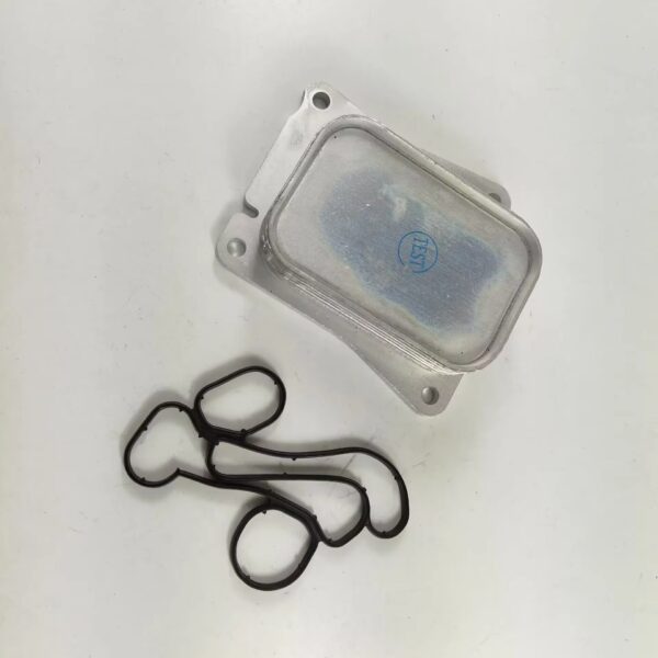 New Engine Oil Cooler For W211 W204 C200 C230 2003 2004 2005 2711880401 A2711880401 with gasket 2711840080 - Image 2
