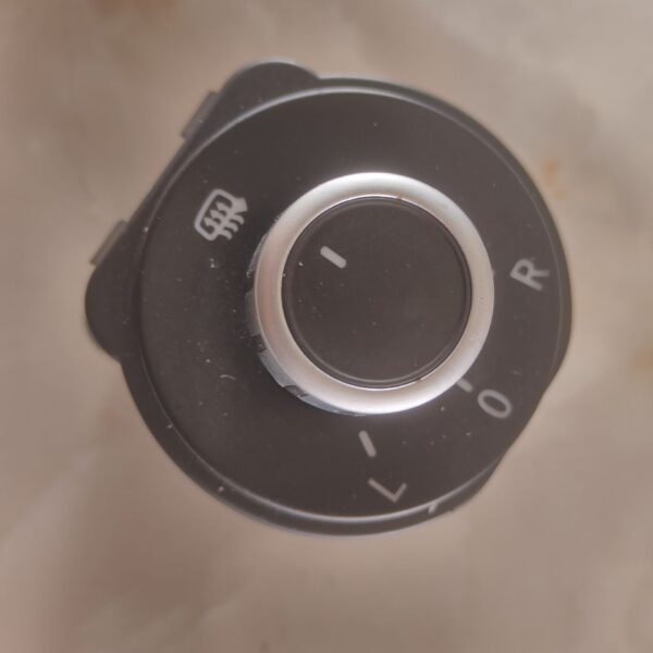 Matte Rear Side Mirror Switch Adjust Knob For VW for Volkswagen Polo 6R 2011-2016 6RD 959 565B 6RD959565B - Image 2