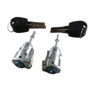 604837167 604837168 Left Right Door Lock Barrel Cylinder For Vw Golf 4 Iv Mk4 Bora A6 Skoda Fabia Polo 1997-2009
