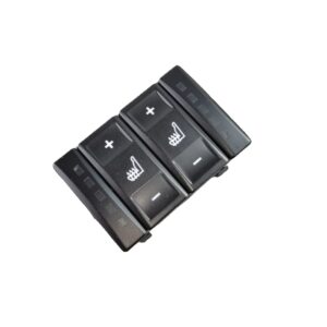Black Seat Heating Button Control Switch BS7T19K314AB 6M2T19K314AC For Ford Mondeo MK4 S-MAX Galaxy MK 3