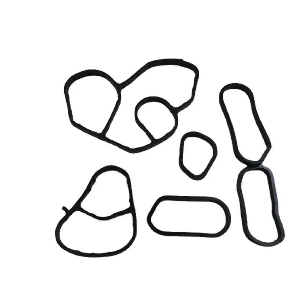 GASKET KIT for PEUGEOT CITROEN 1.4 HDi 1.6 HDi TDCi OIL COOLER 1103.K2, 1103.L1 1103S0, 110346, 1103K2, 1103L1, 1145941, 307115