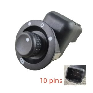 Mirror Control Switch Knob 8200676533 8200109014 109014 For Renault Clio 3 Mk3 Laguna 2 Scenic Megane 2 Kangoo 2007-2017