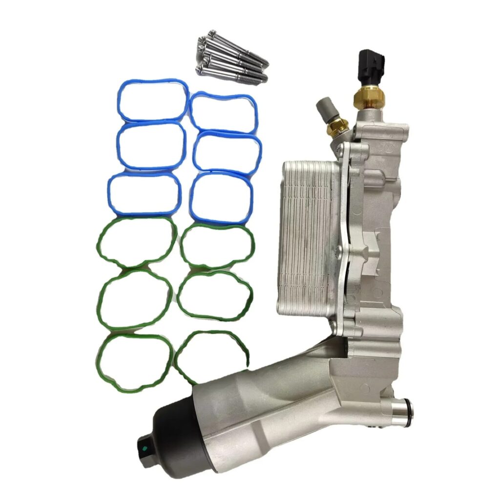 Aluminum Engine Oil Filter Adapter Housing For Jeep Dodge Chrysler Ram 3.6 V6 68105583AF 68105583AC 68105583AE 68105583AA