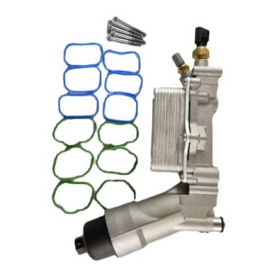 Aluminum Engine Oil Filter Adapter Housing For Jeep Dodge Chrysler Ram 3.6 V6 68105583AF 68105583AC 68105583AE 68105583AA