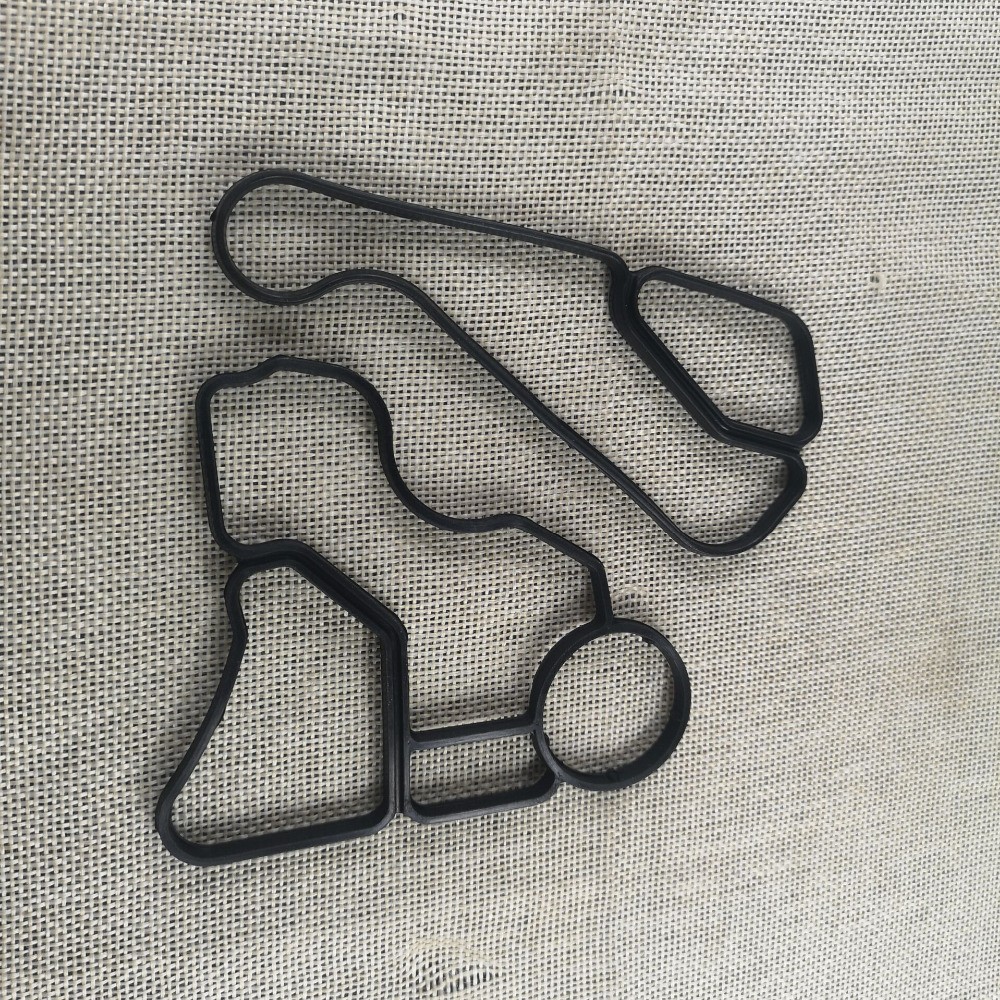 Oil Filter Housing Gasket & Cooler Seal Set For E60 E61 E90 E81 E90 E91 11428637820 11428637821 11427525335, 11427537293 - Image 4