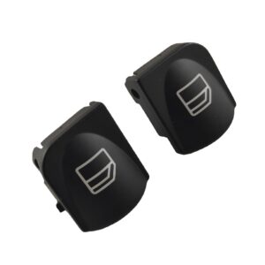 2Pcs Window Switch Console Cover Caps For Mercedes Benz W203 C-CLASSC320 C230 C240 C280 2038210679 Interior Accessories