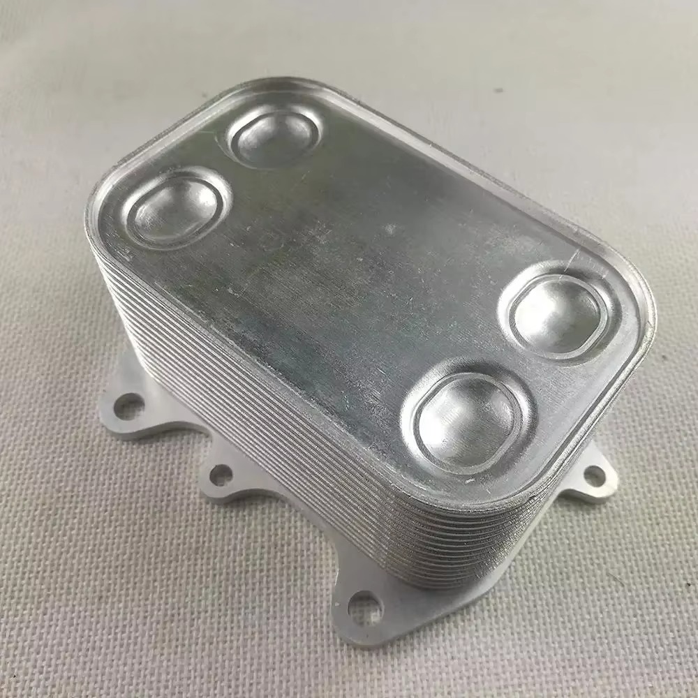Engine Oil Cooler For 2010-2012 Volkswagen Golf 2012 Jetta 03L117021C - Image 2